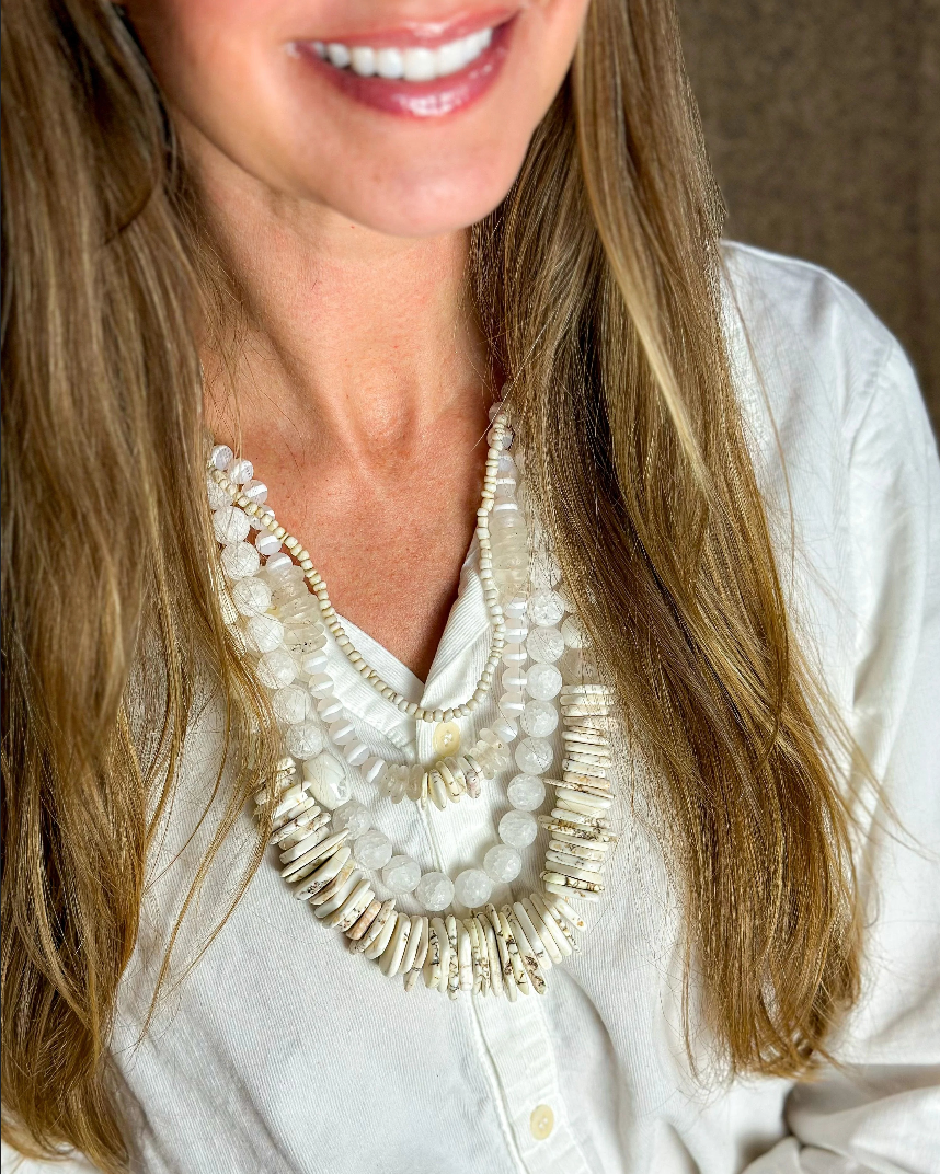 Luxe Classic Necklace | Blanc