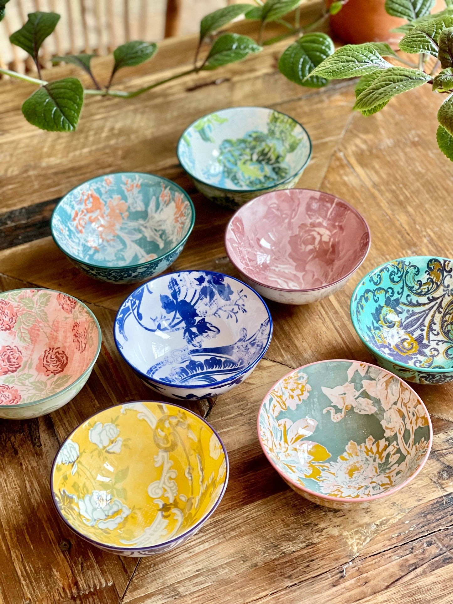 Patina Vie Artisan Tidbit Bowls, random colors