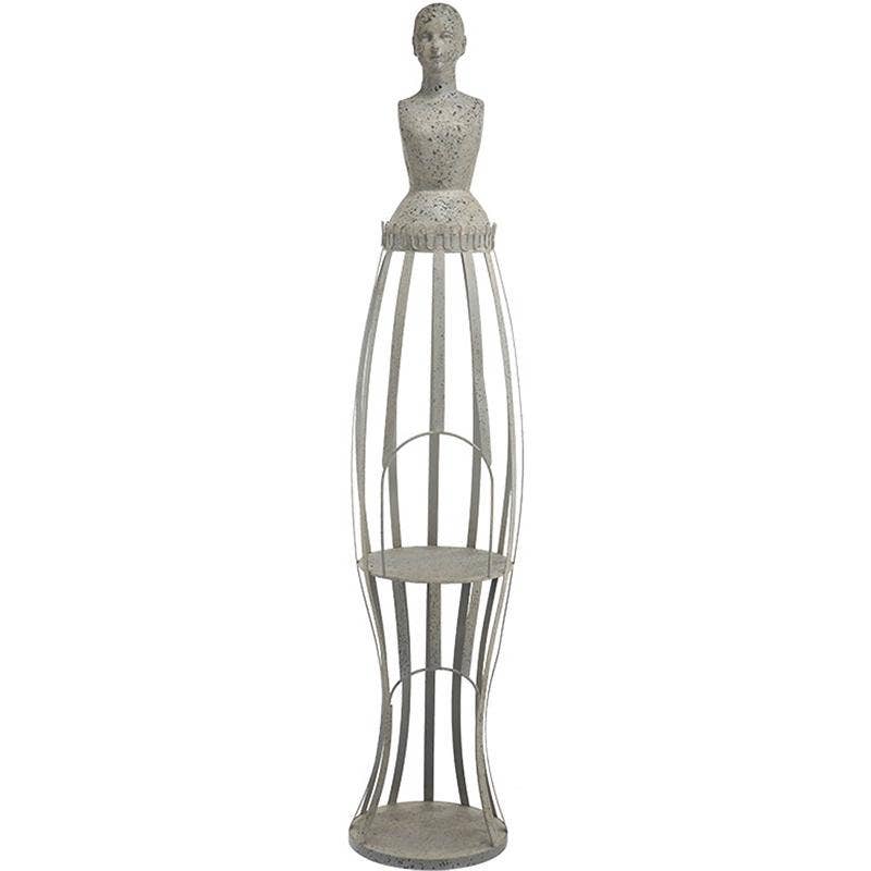 9.8x10.5x48" Mannequin - Grey