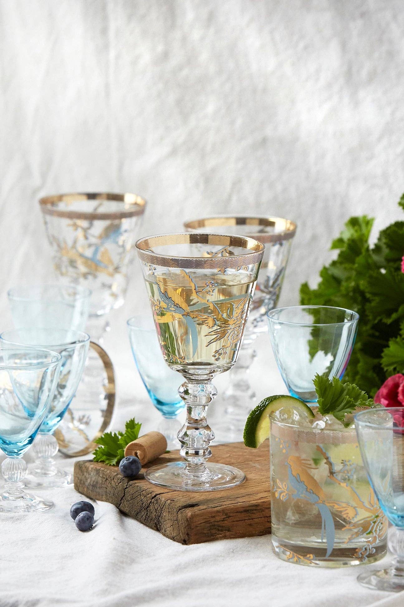 Patina Vie Chanteuse Goblet S/2