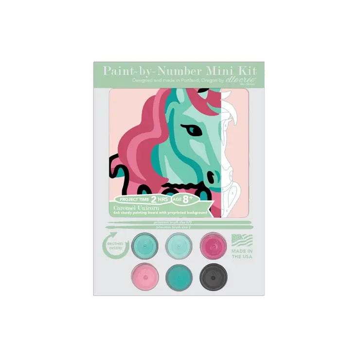 Mini Paint By Number Kit