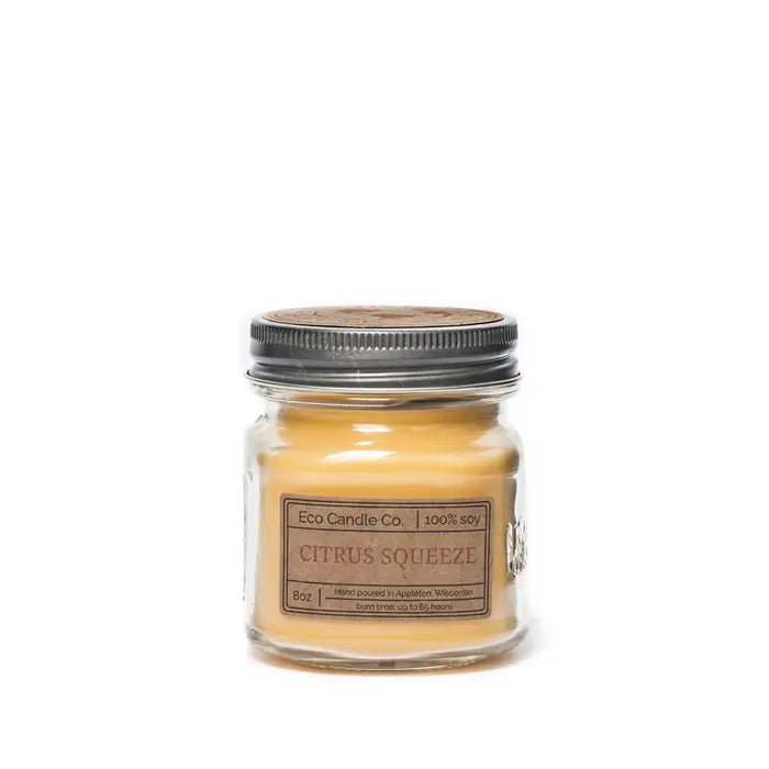 8 Oz. Mason Jar Candle