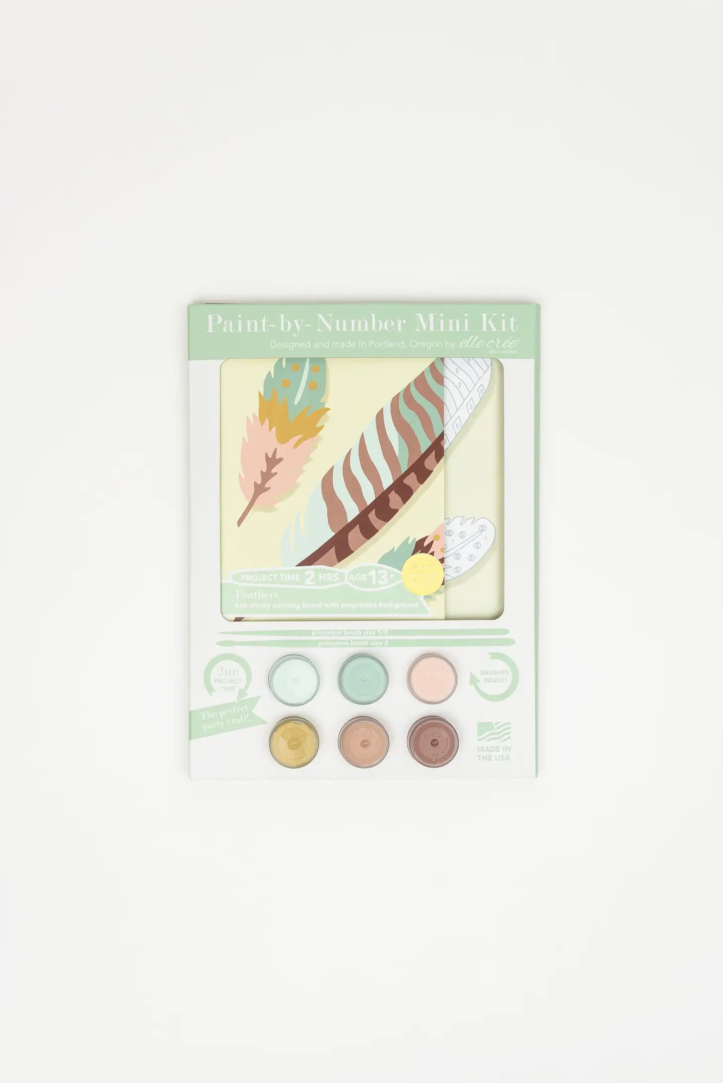 Mini Paint By Number Kit