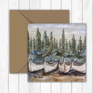 Square Note Card by Rabun Martin