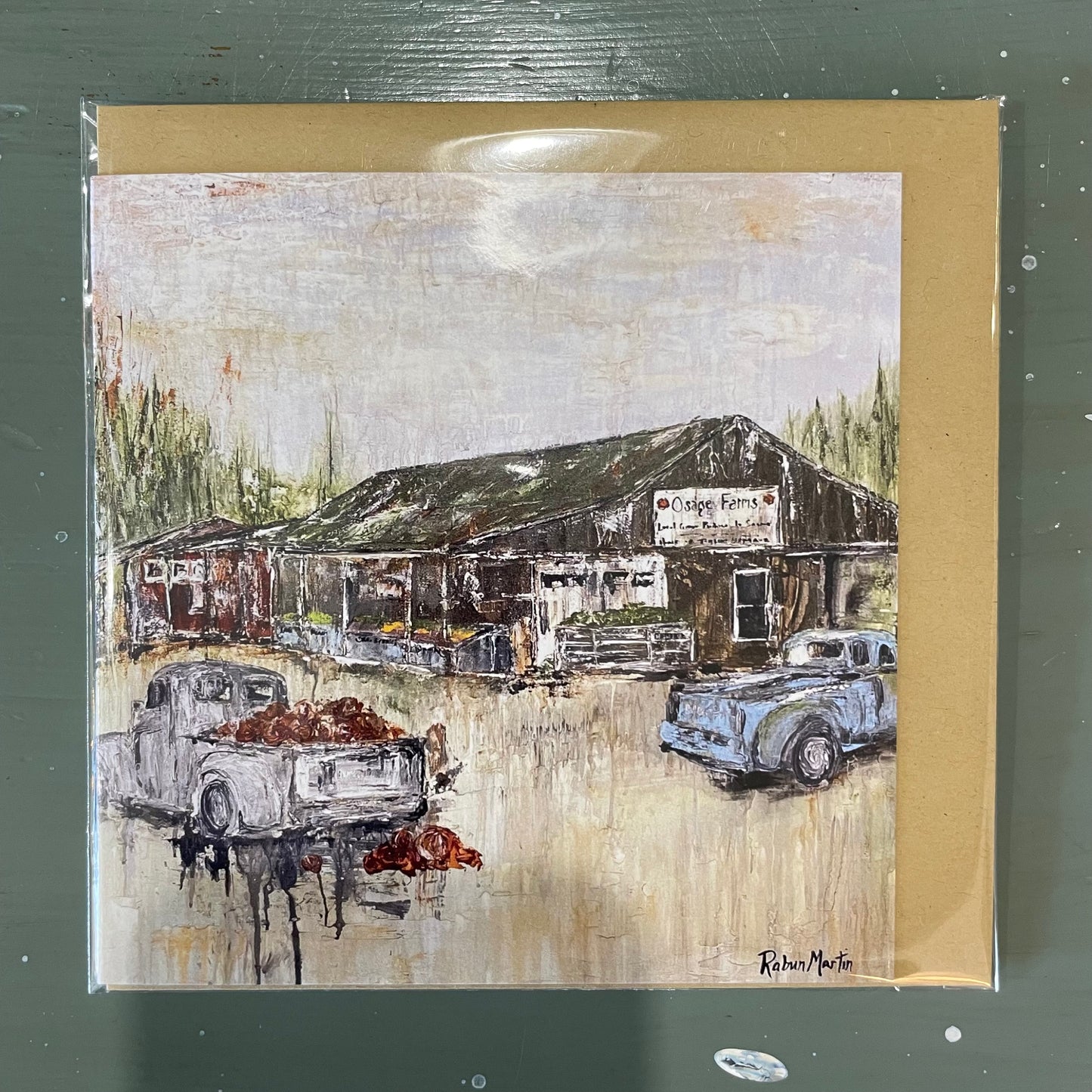 Square Note Card by Rabun Martin