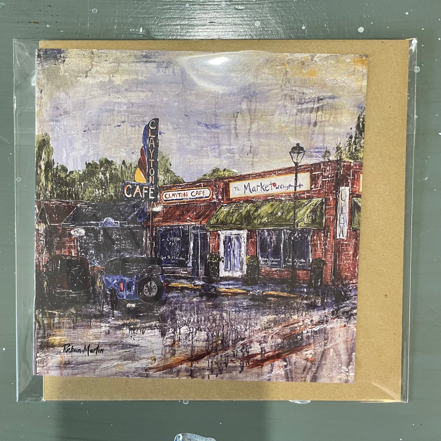 Square Note Card by Rabun Martin