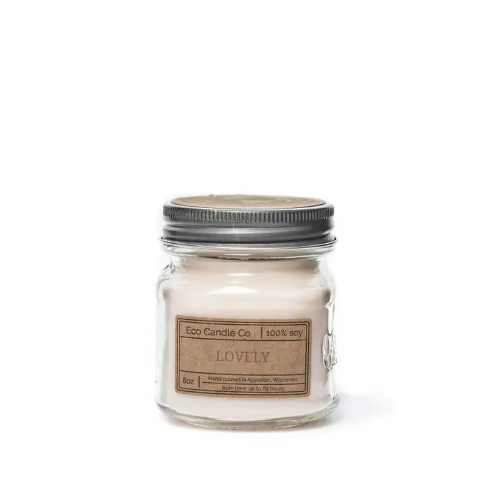 8 Oz. Mason Jar Candle