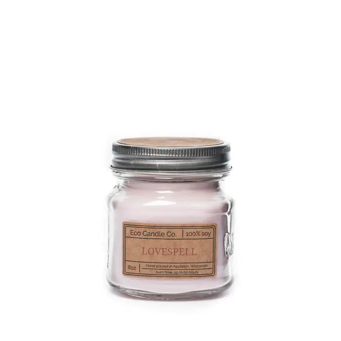 8 Oz. Mason Jar Candle