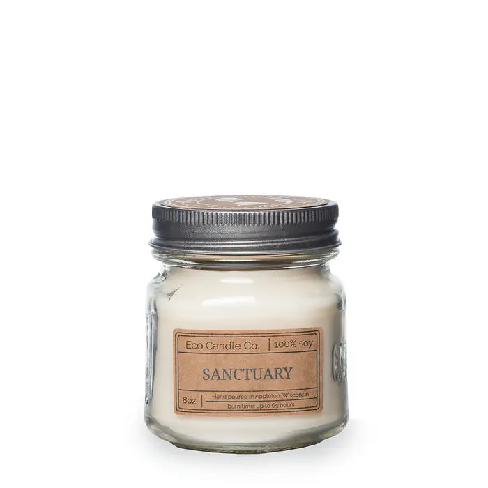 8 Oz. Mason Jar Candle