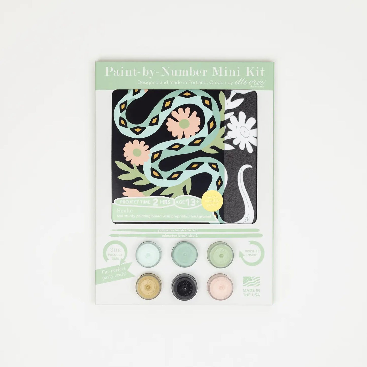 Mini Paint By Number Kit