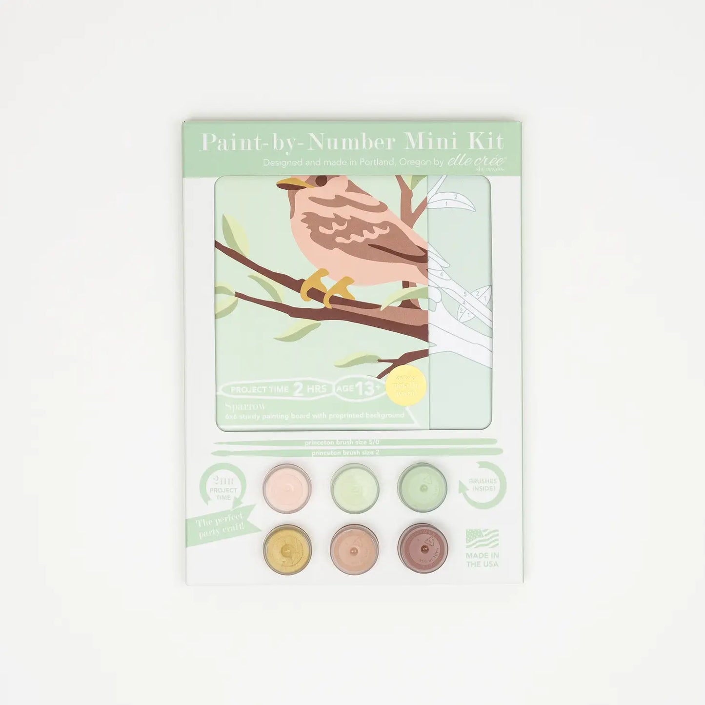 Mini Paint By Number Kit