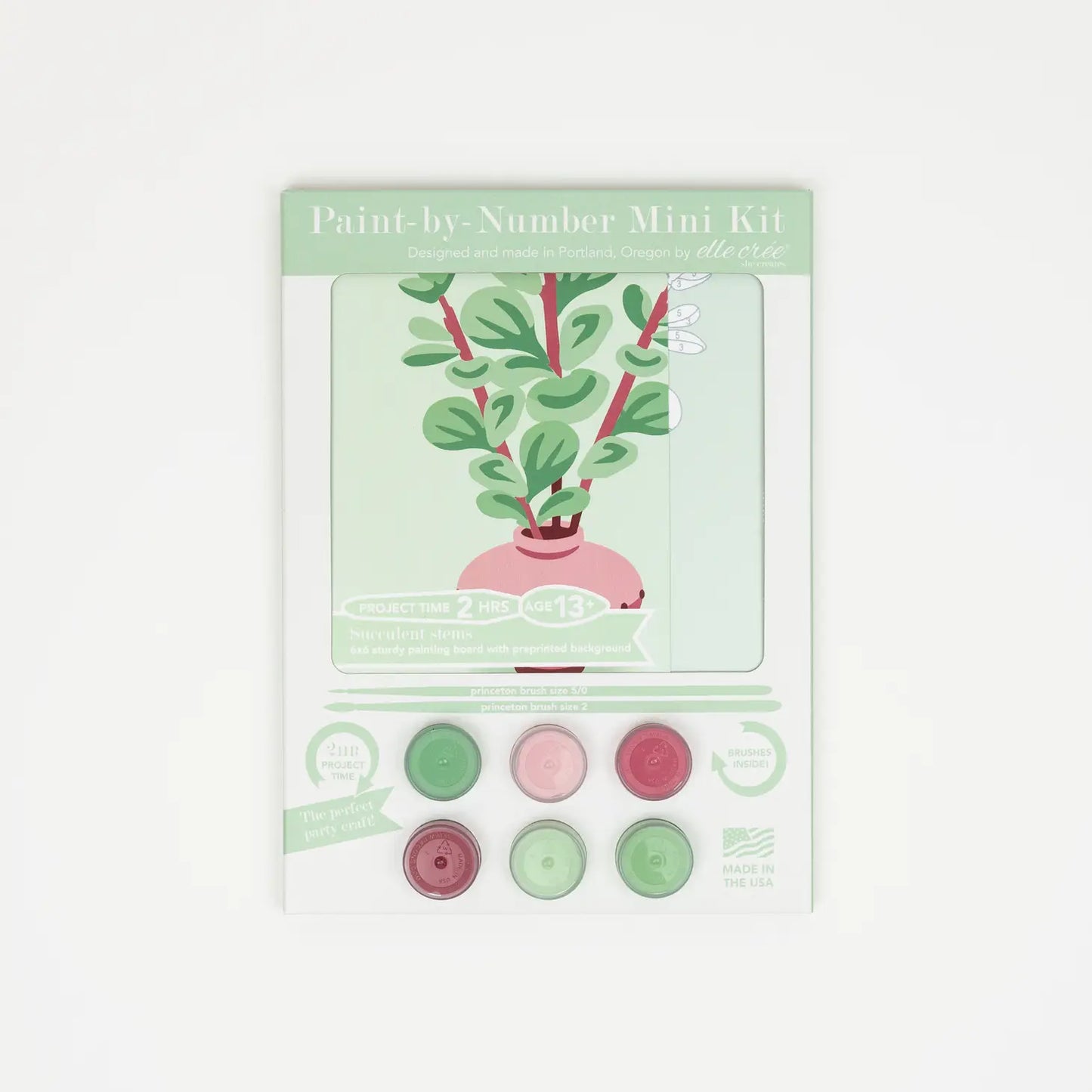 Mini Paint By Number Kit