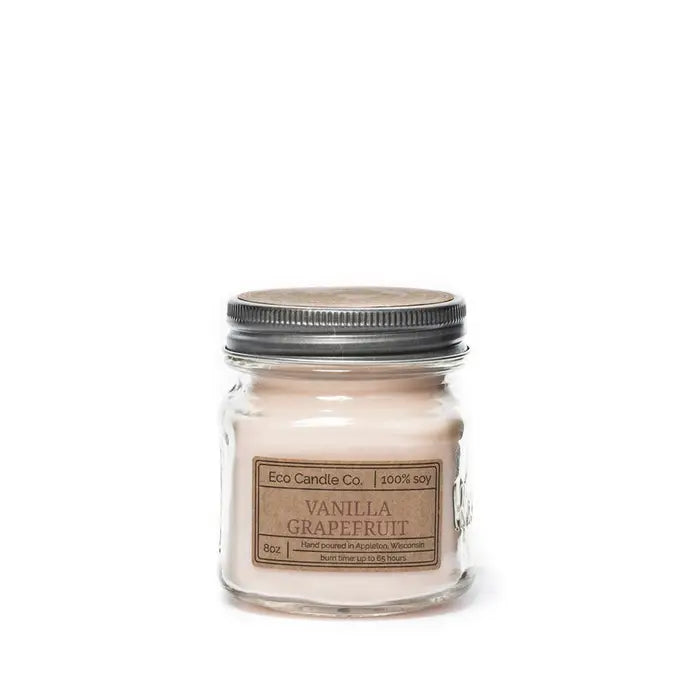 8 Oz. Mason Jar Candle