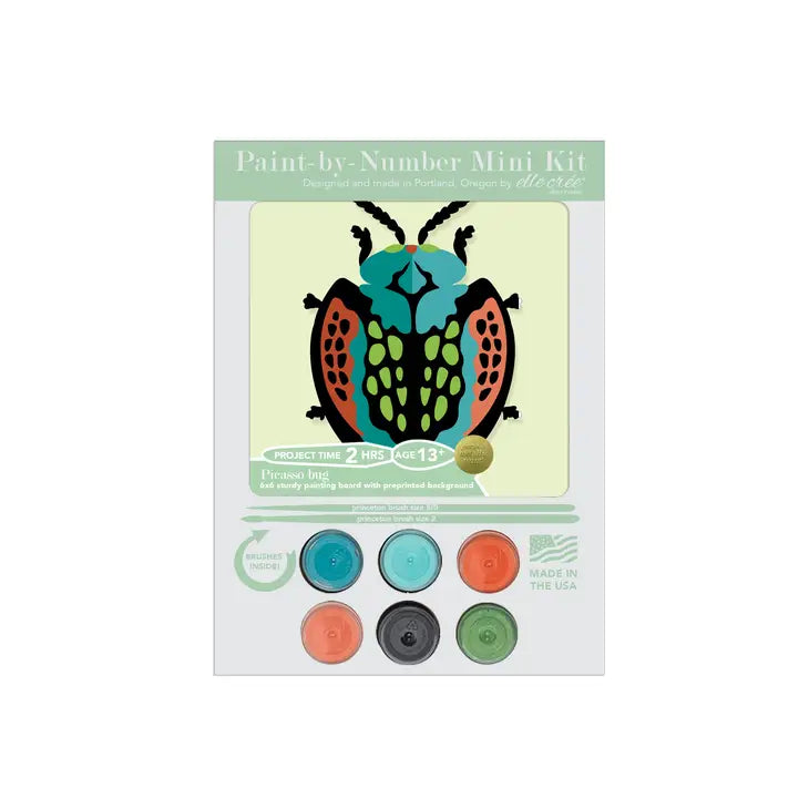 Mini Paint By Number Kit