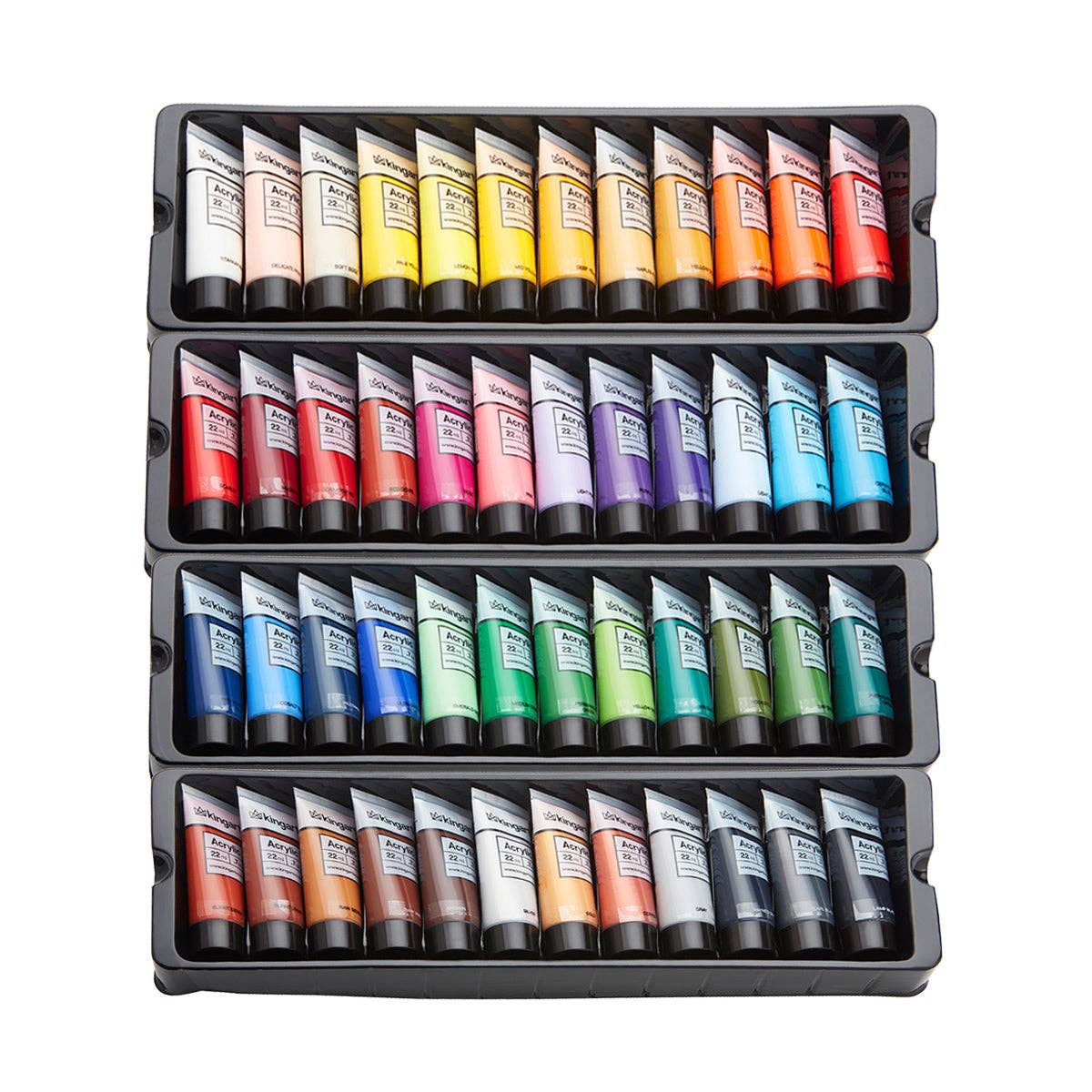 PRO Acrylic Paint Set - 22ml Tubes  - 48 Colors