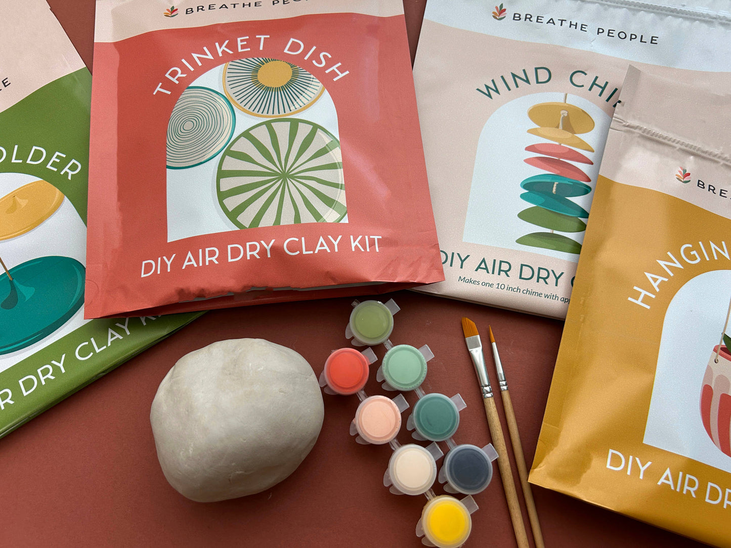 DIY Air Dry Clay Kit- Make Your Own Wind Chimes