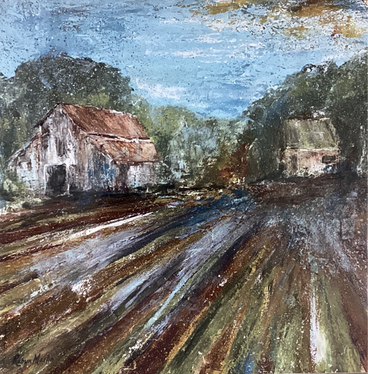12x12 Abstract Barn
