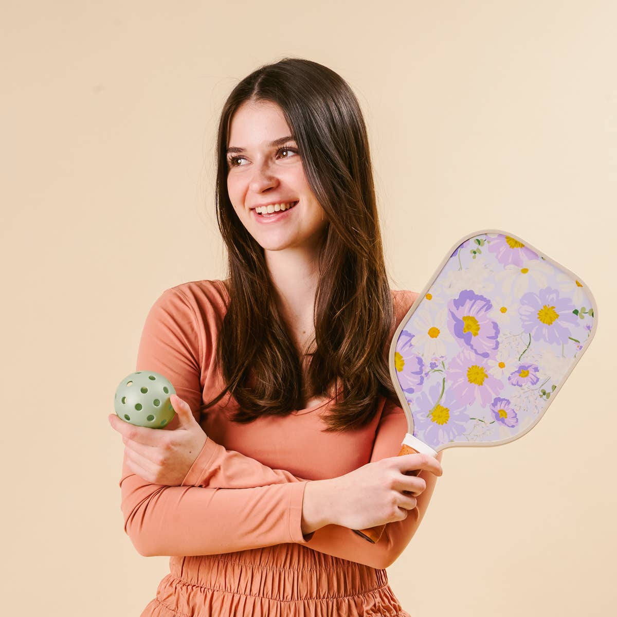 Pickleball Paddle–Bouquet Beauty Purple