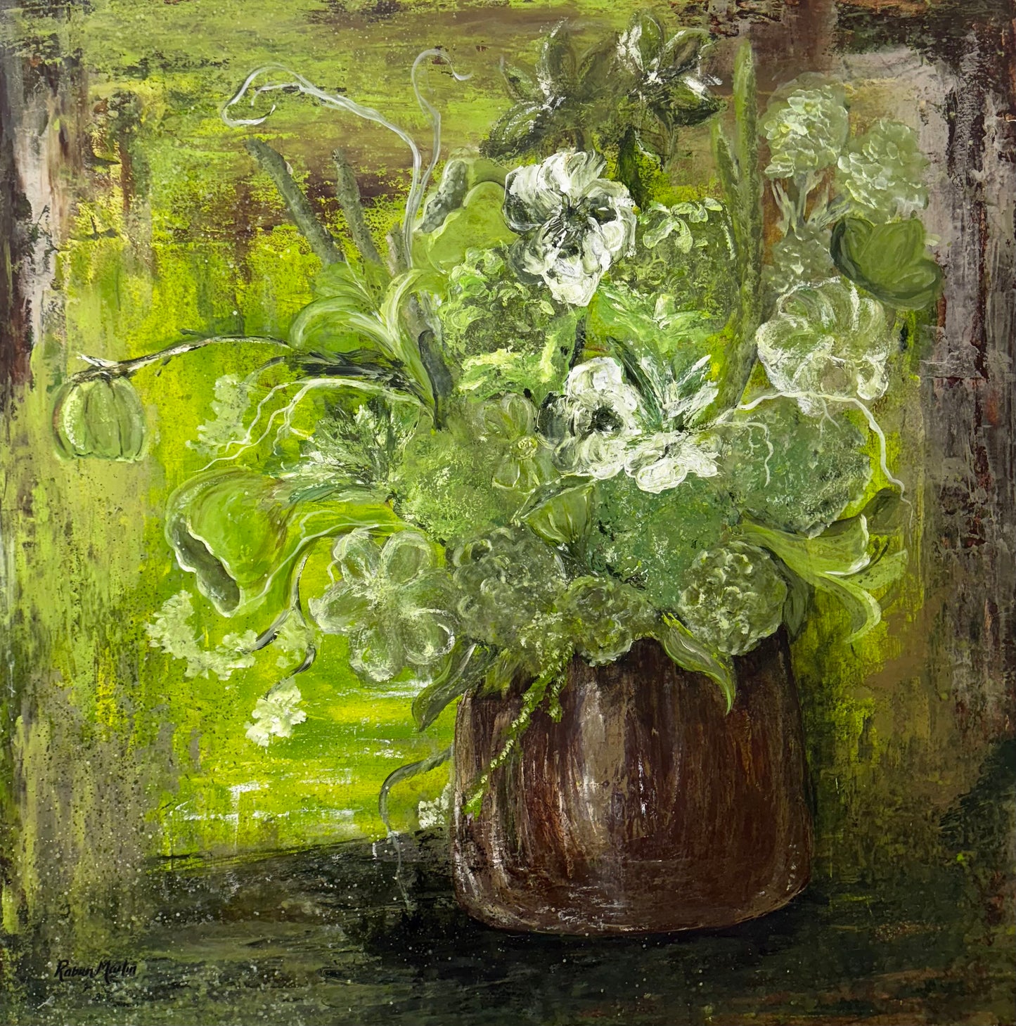 4x4 | Green Splendor Floral | Original