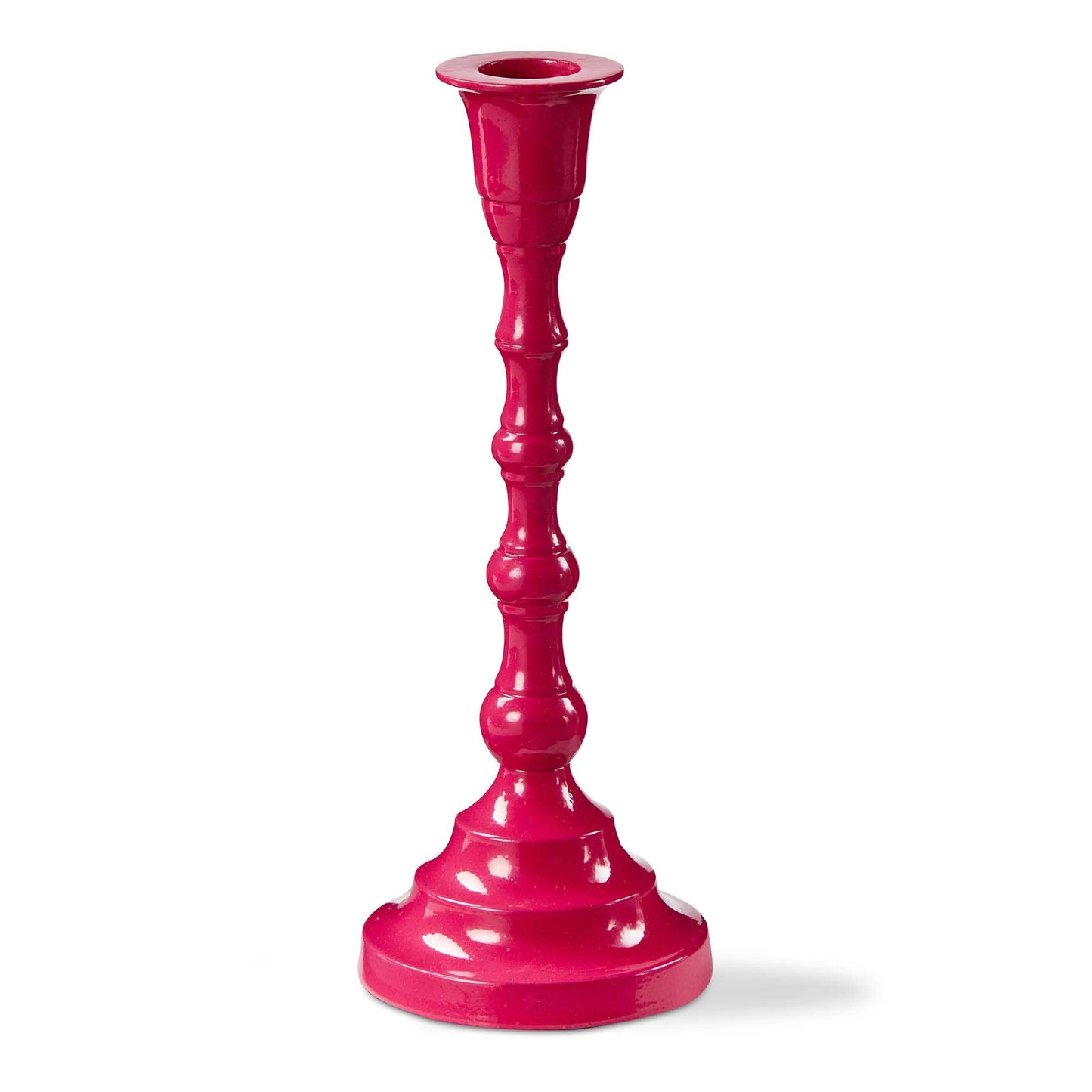 Zahra Taper Holder Md Hot Pink Aluminum Everyday