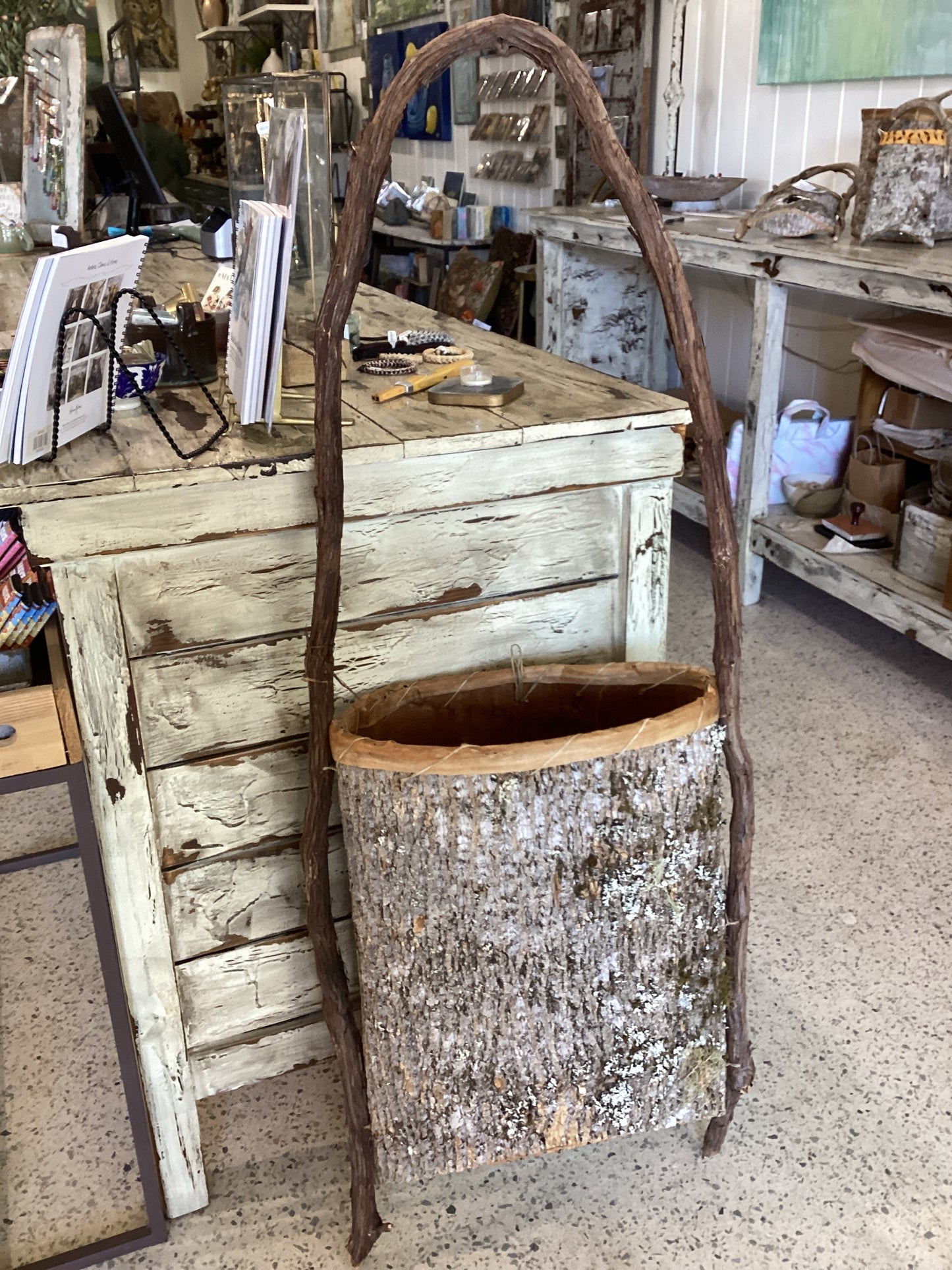 Bark Basket by Andrew Lee