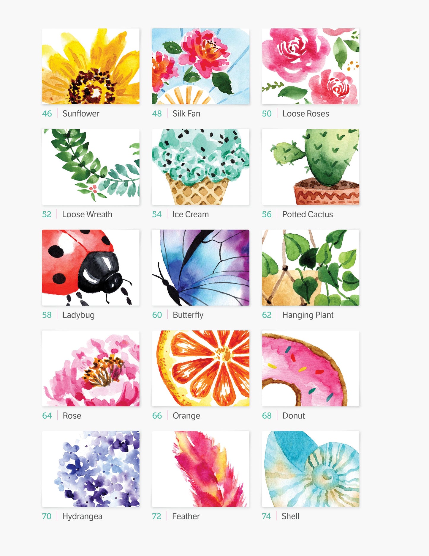 Watercolor the Easy Way: Step-by-Step Tutorials