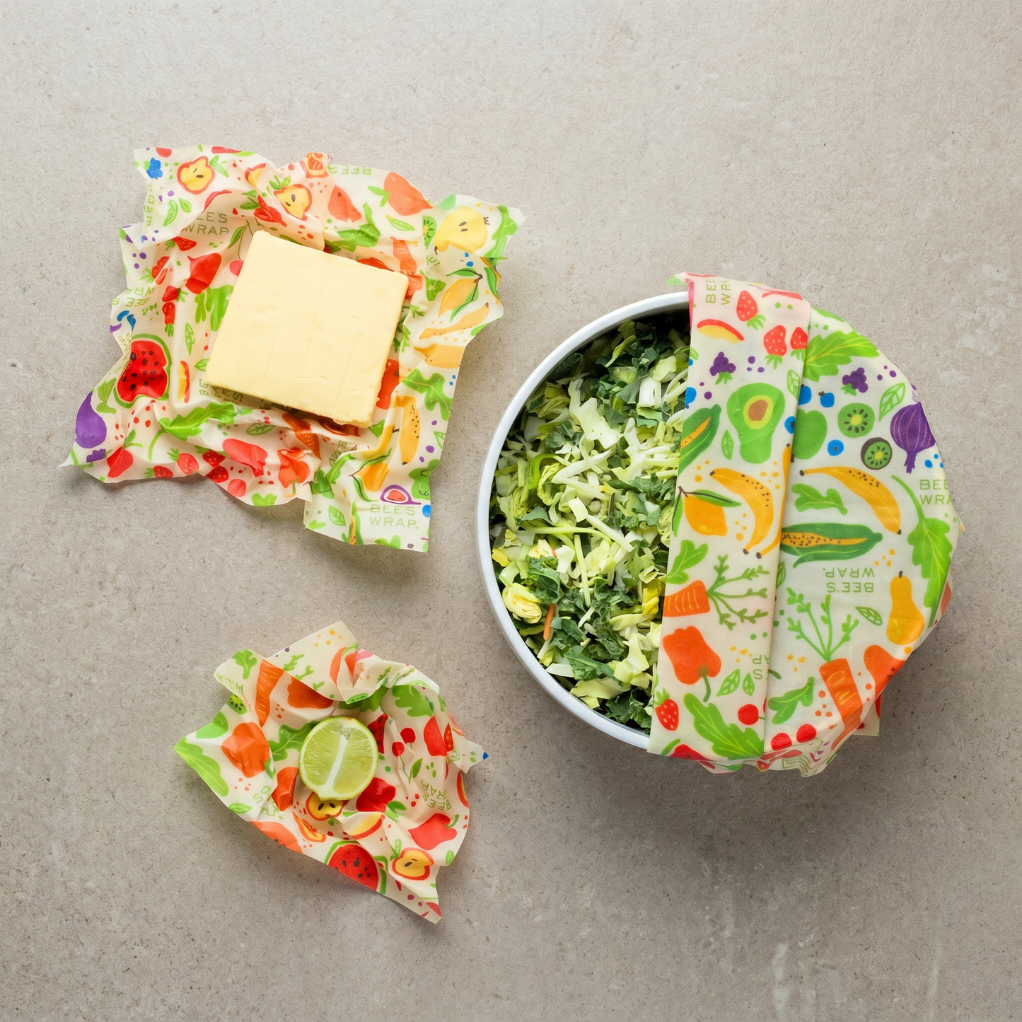 Bees Wrap Lunch 3 Pack - Garden Party