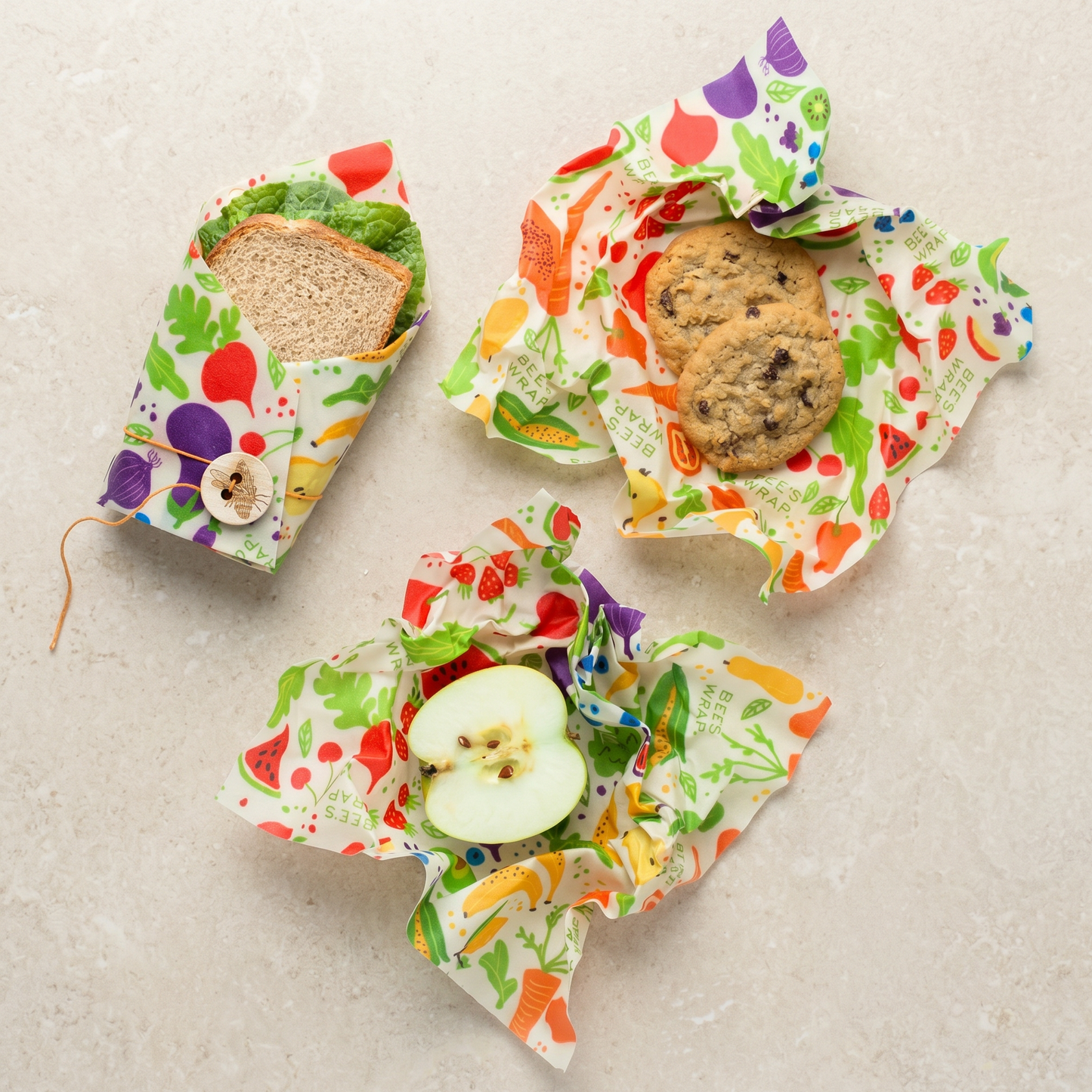 Bees Wrap 3 Pack - Garden Party