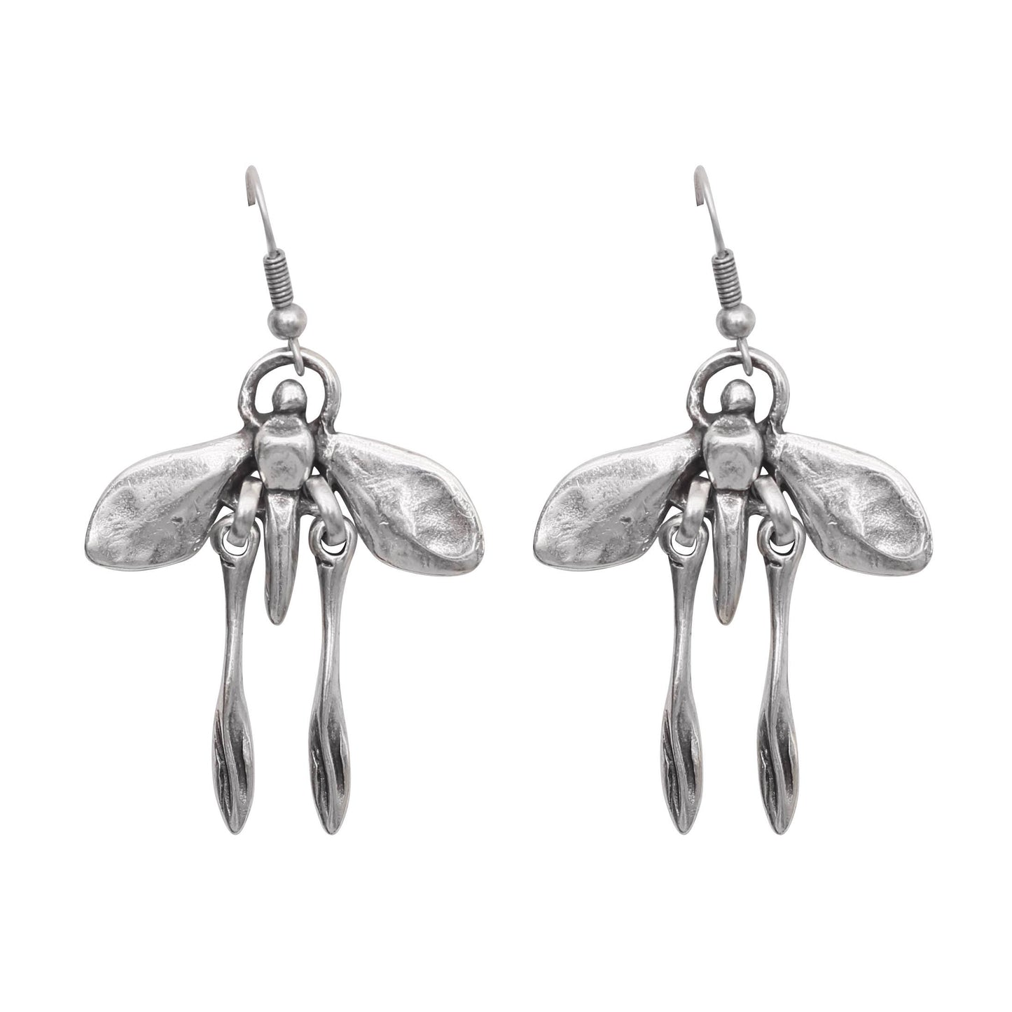 Handmade Pewter Earrings - 1905