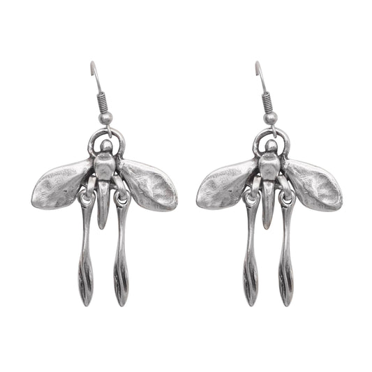 Handmade Pewter Earrings - 1905