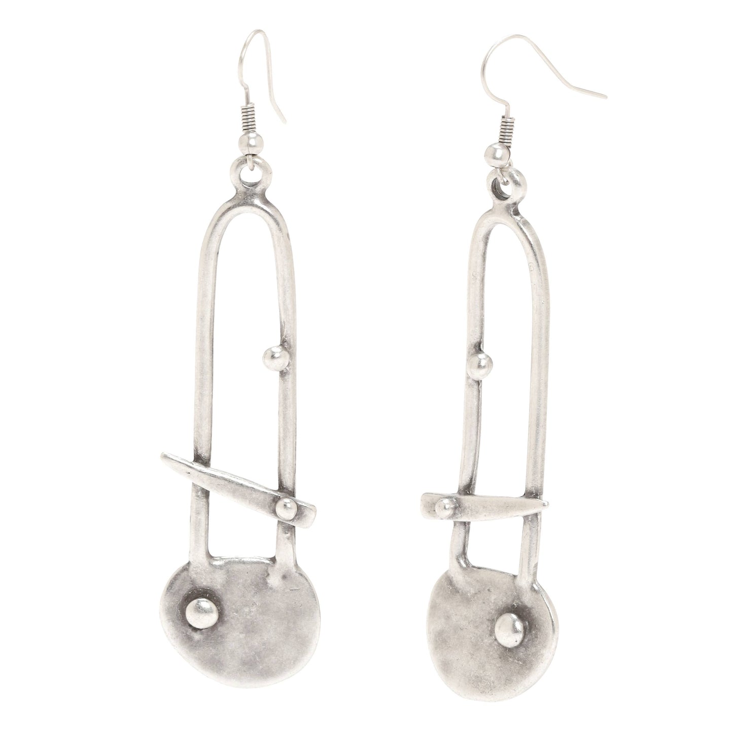 Handmade Pewter Earrings - KU118