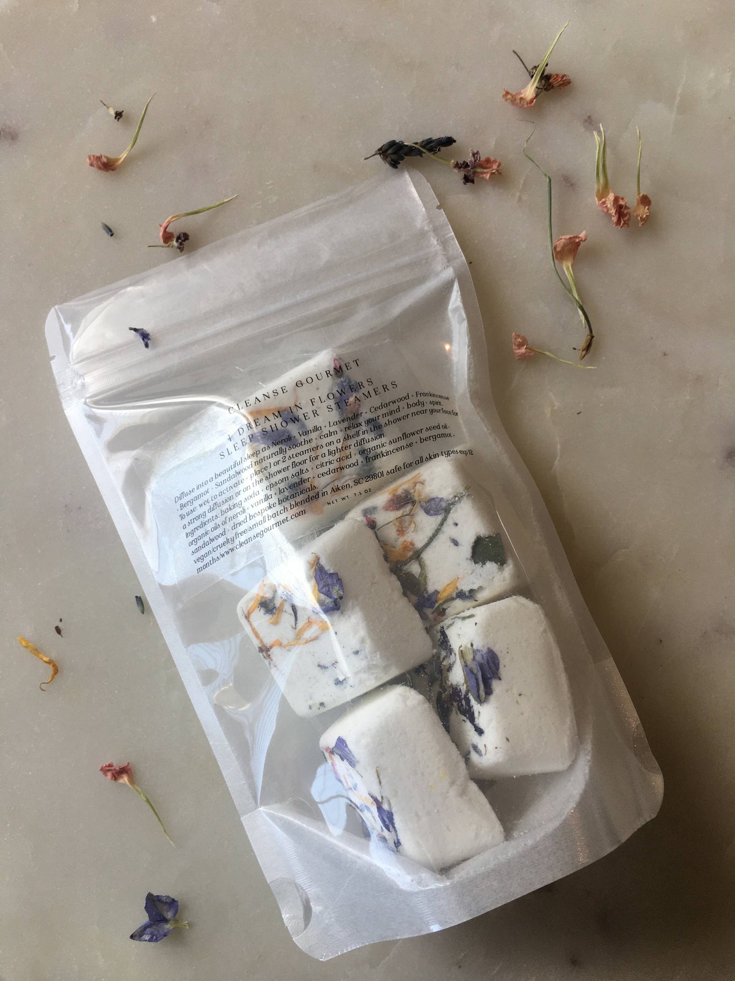 I Dream In Flowers Sleep Shower Steamers