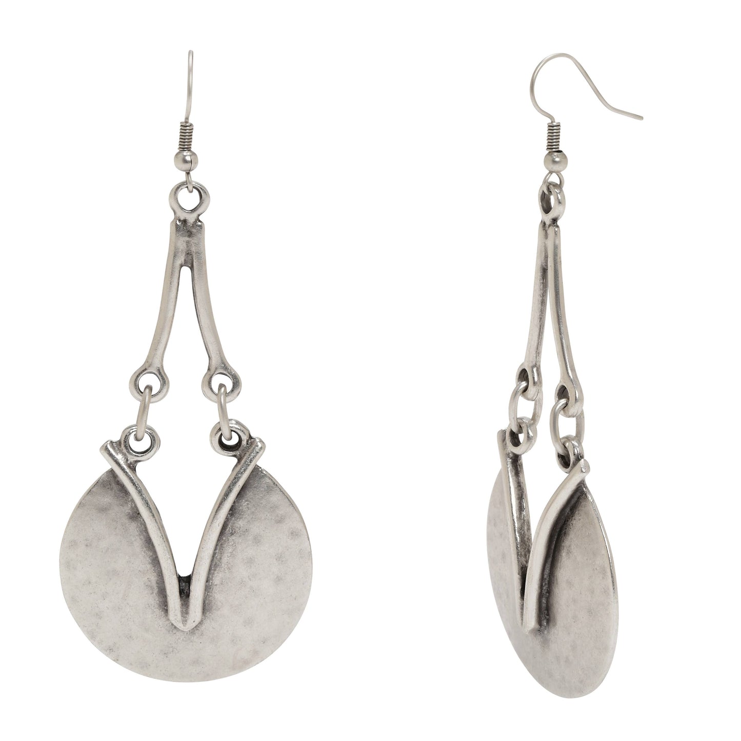 Handmade Pewter Earrings - KU40