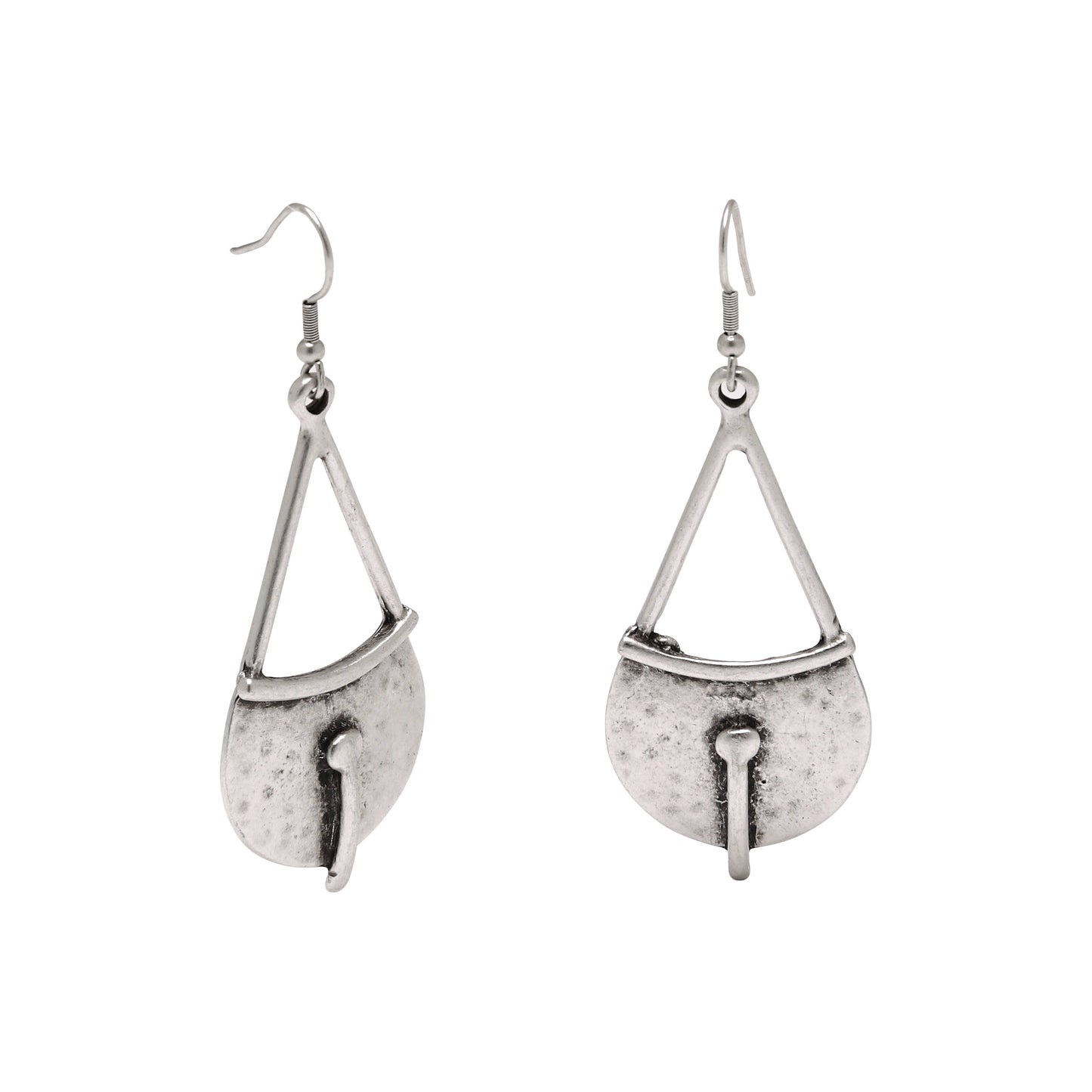 Handmade Pewter Earrings - KU133