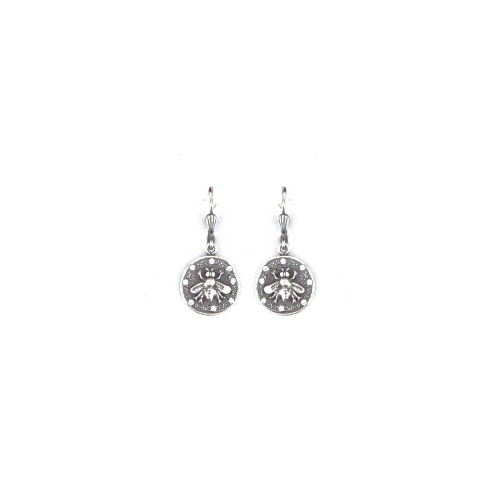Honeycomb Silver Earring