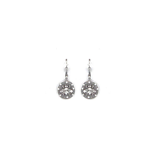 Honeycomb Silver Earring