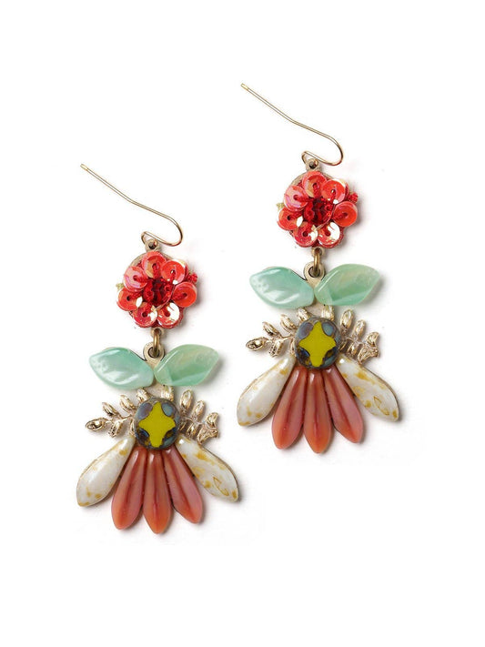 Floral Glitz Earrings