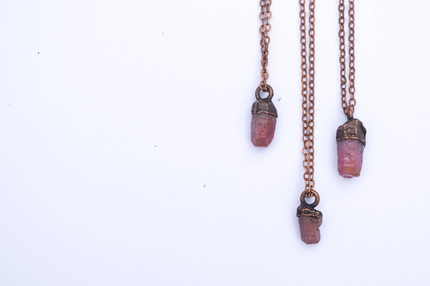 18" Ruby Crystal Necklace