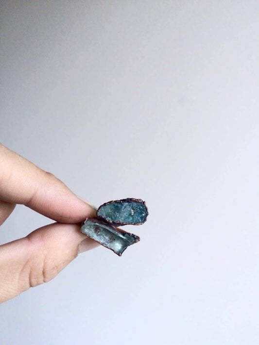 Chunky Aquamarine Ring: 8.5
