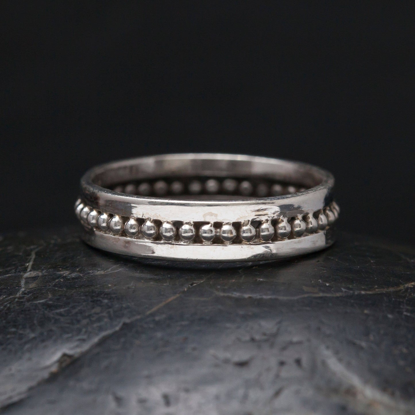 Sterling Silver Corona Ring: 8