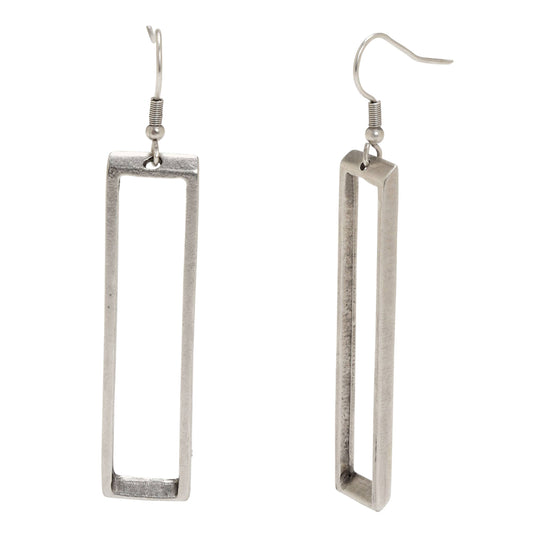 Handmade Pewter Earings - 5137