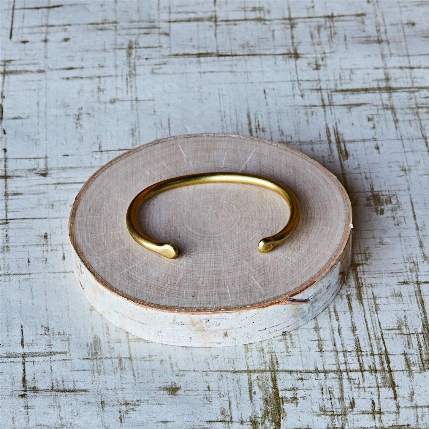 Basic Bracelet - Lrg, Brass
