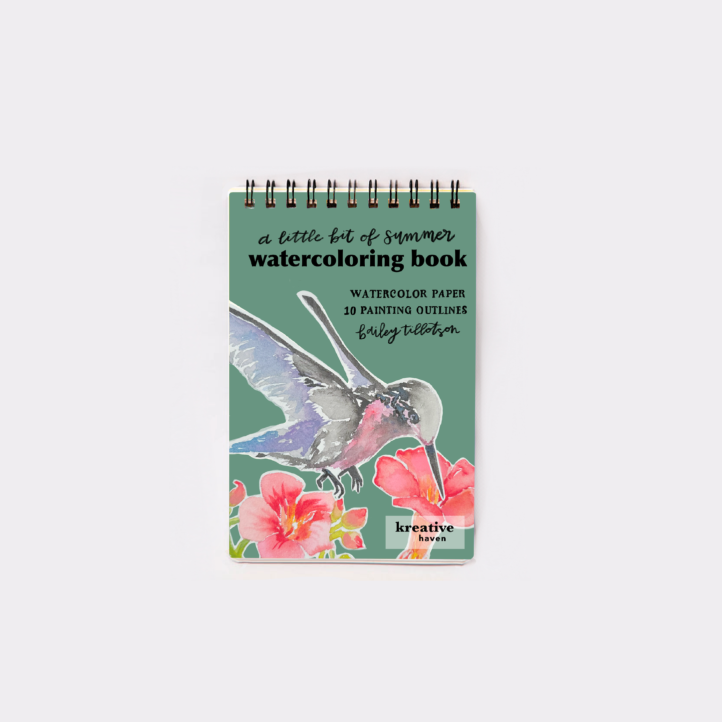 Little Bit of Summer - Mini Watercoloring Book