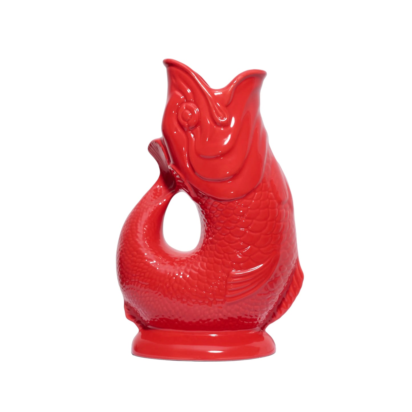 Red Gluggle Jug: Large