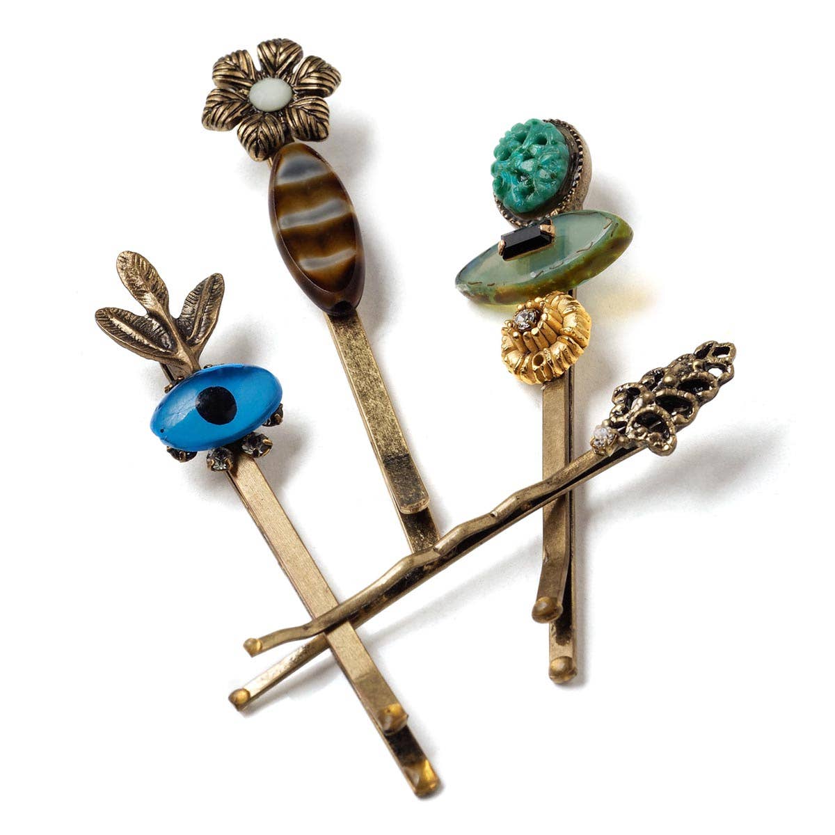 Floral And Filigree Hairpin Set