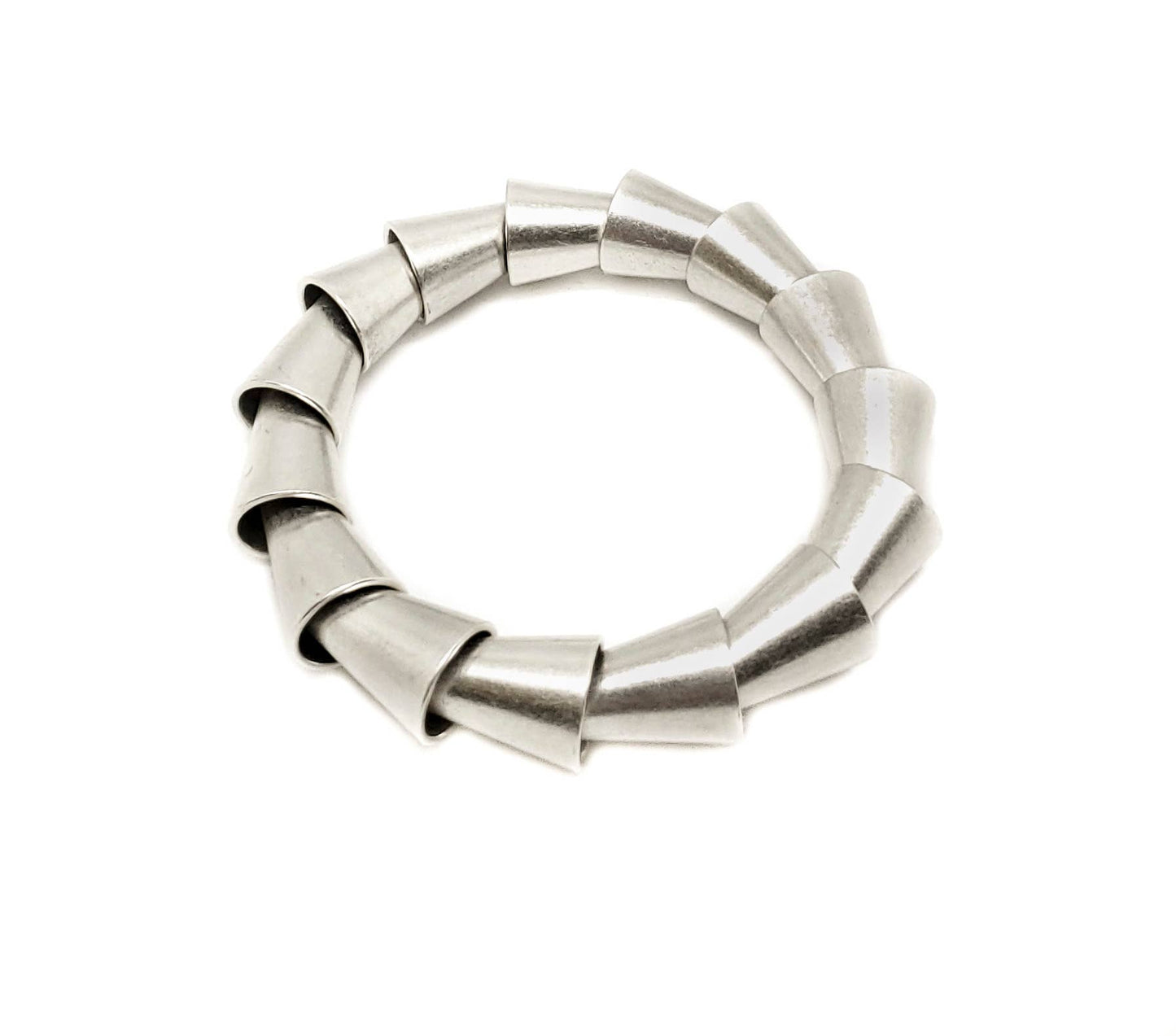 Handmade Pewter Bracelet - 2640