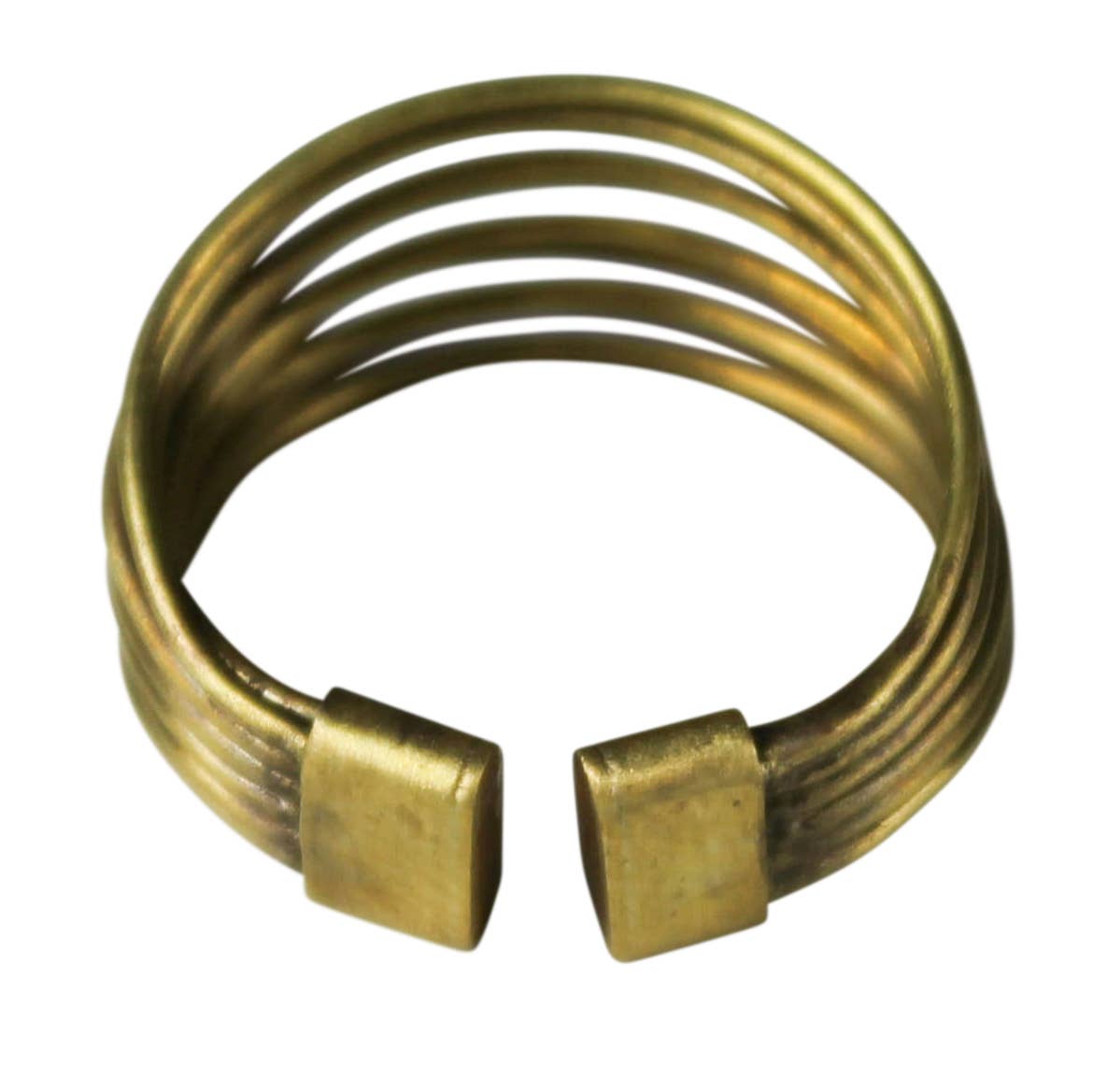 Nara Wire Ring, Brass