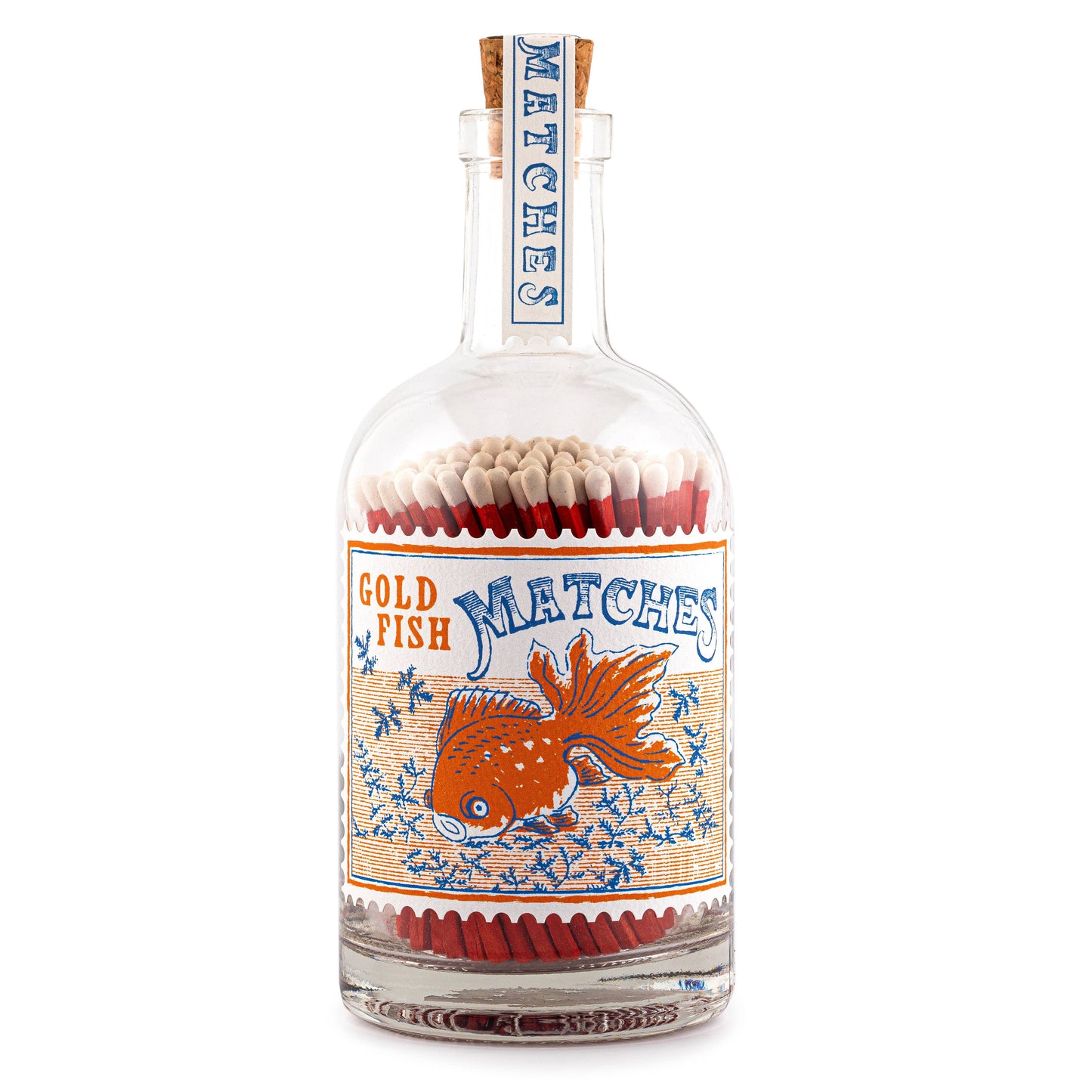 Goldfish | Glass Bottle - Safety Matches