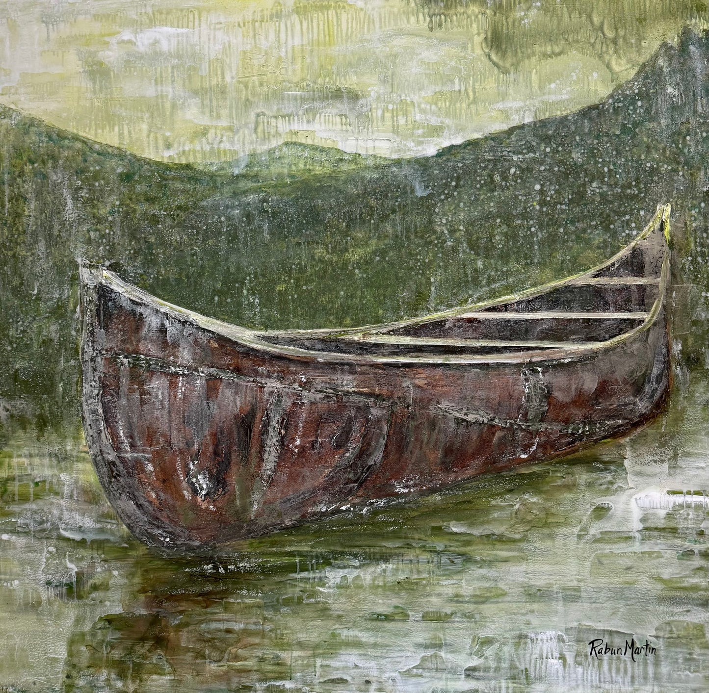 4x4 | Green Canoe | Original
