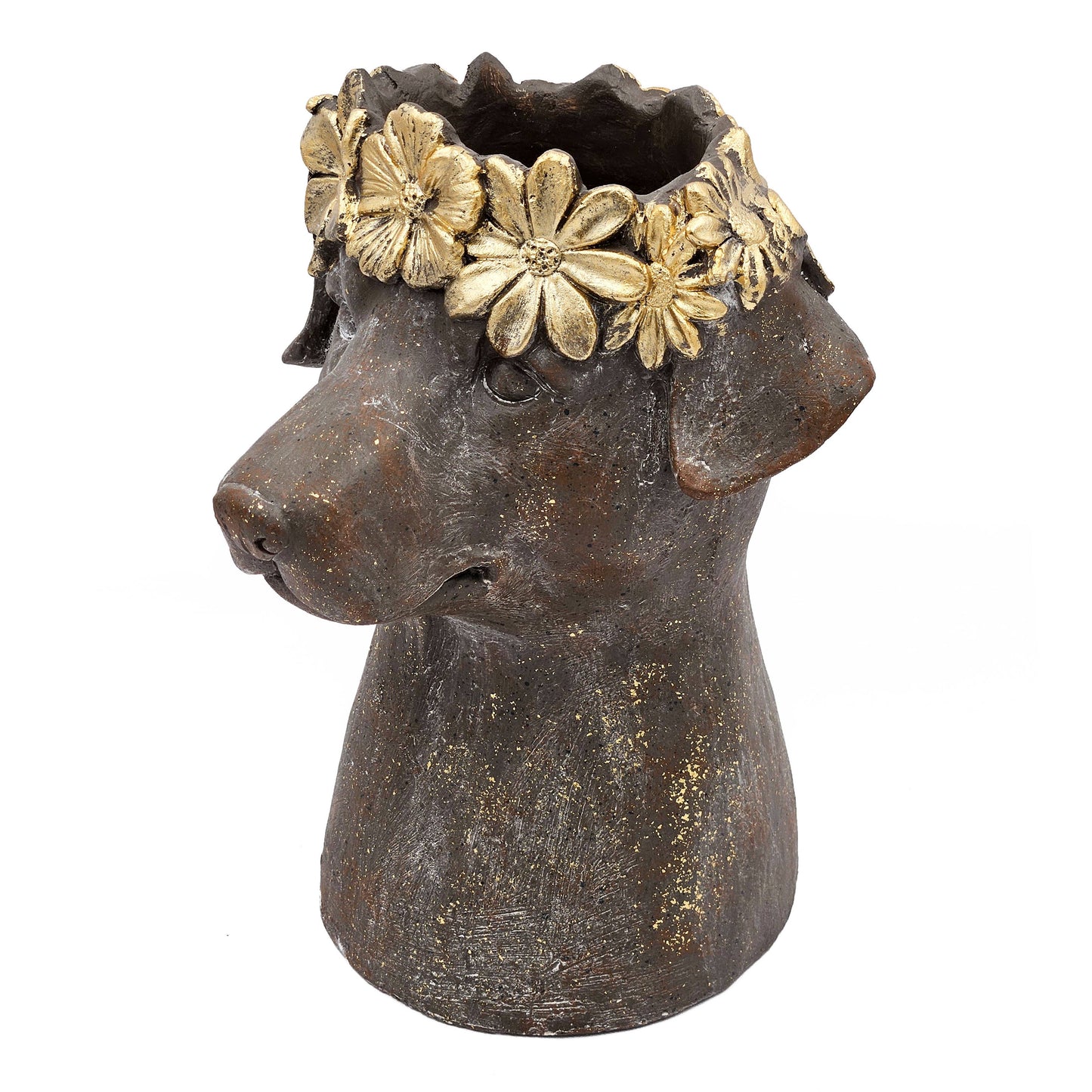 Dog Statue Planter
